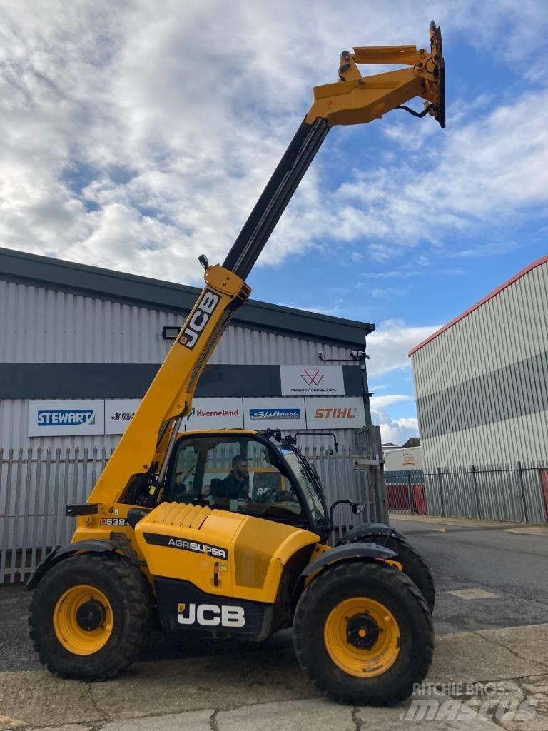 JCB 538-60 Teleskopické nakladače pro zemědělství