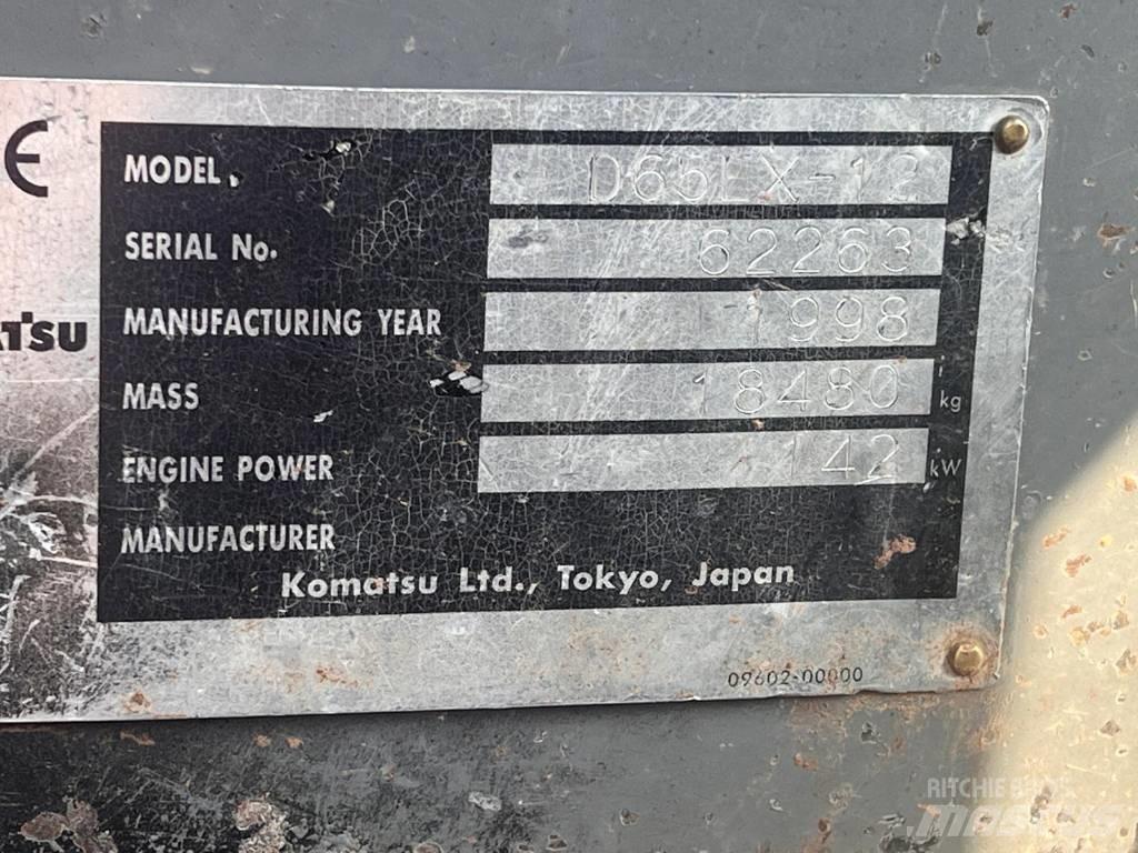 Komatsu D 65 EX-12 Pásové dozery
