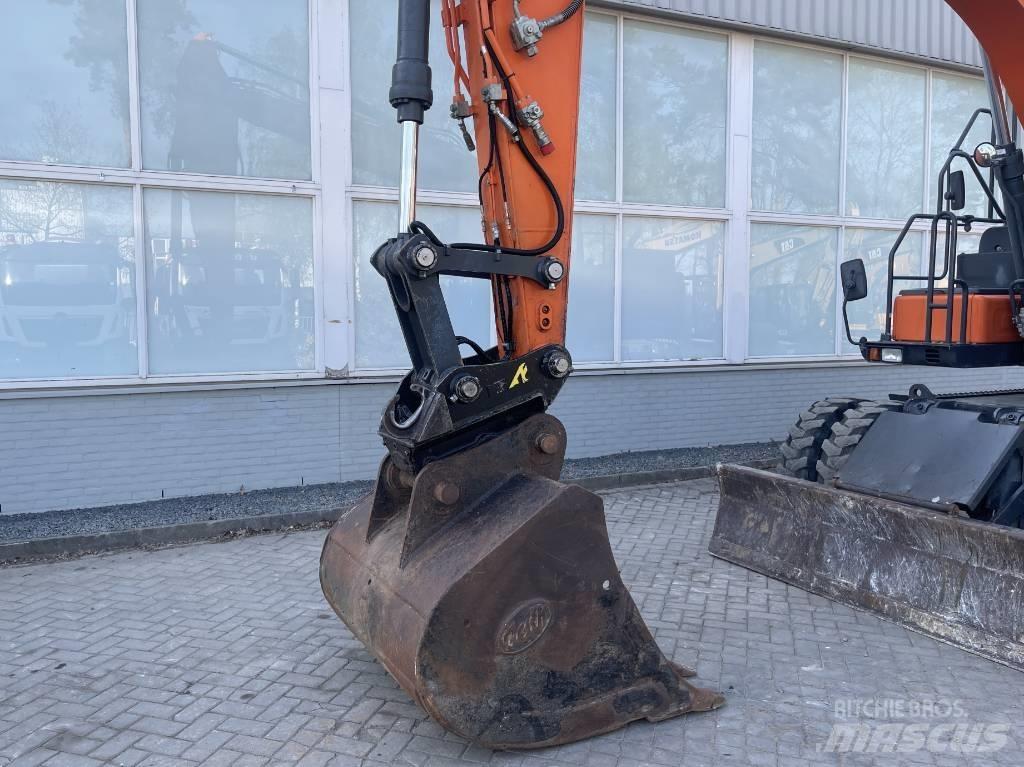 Doosan DX170W-5 Kolová rýpadla