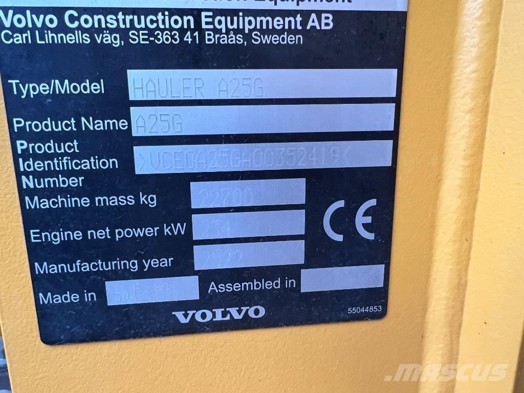 Volvo A25G Kloubové dempry