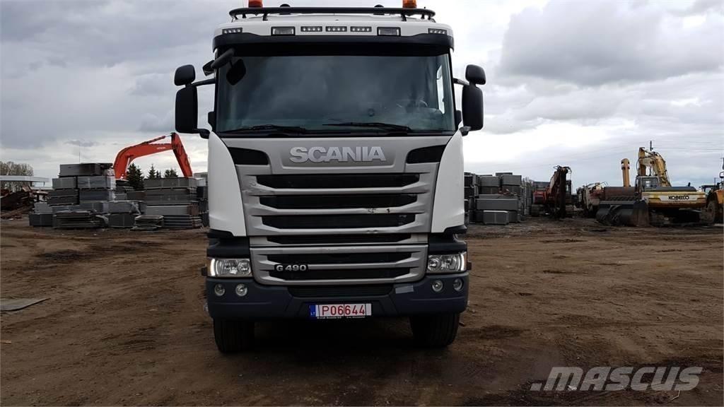 Scania G 490 Ramenové nosiče kontejnerů