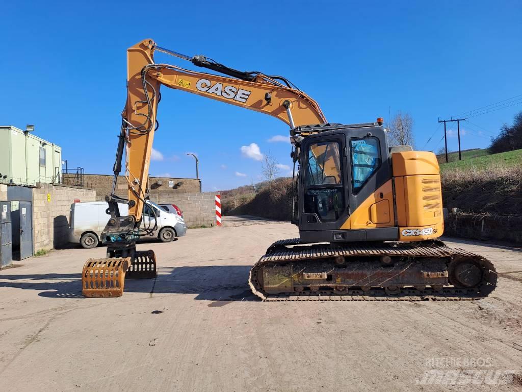 CASE CX145D SR Pásová rýpadla