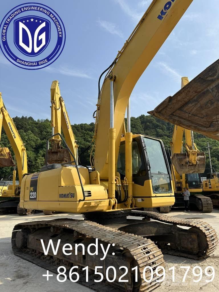 Komatsu PC 220-7 Pásová rýpadla