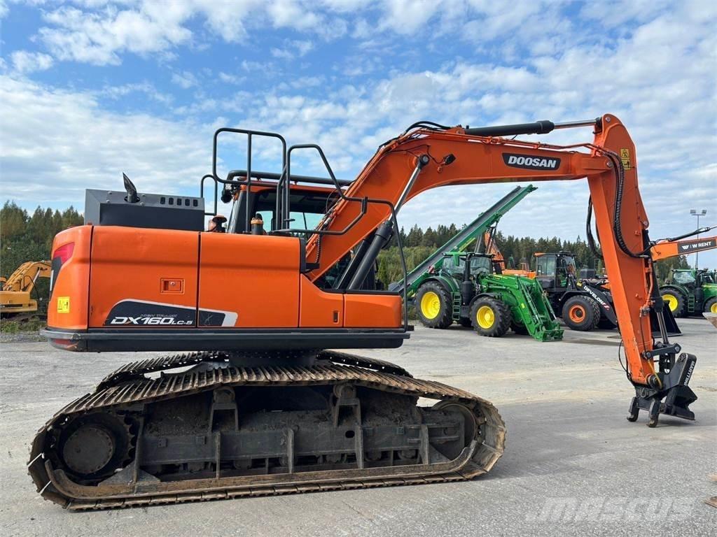 Doosan DX160HLC-5 Pásová rýpadla