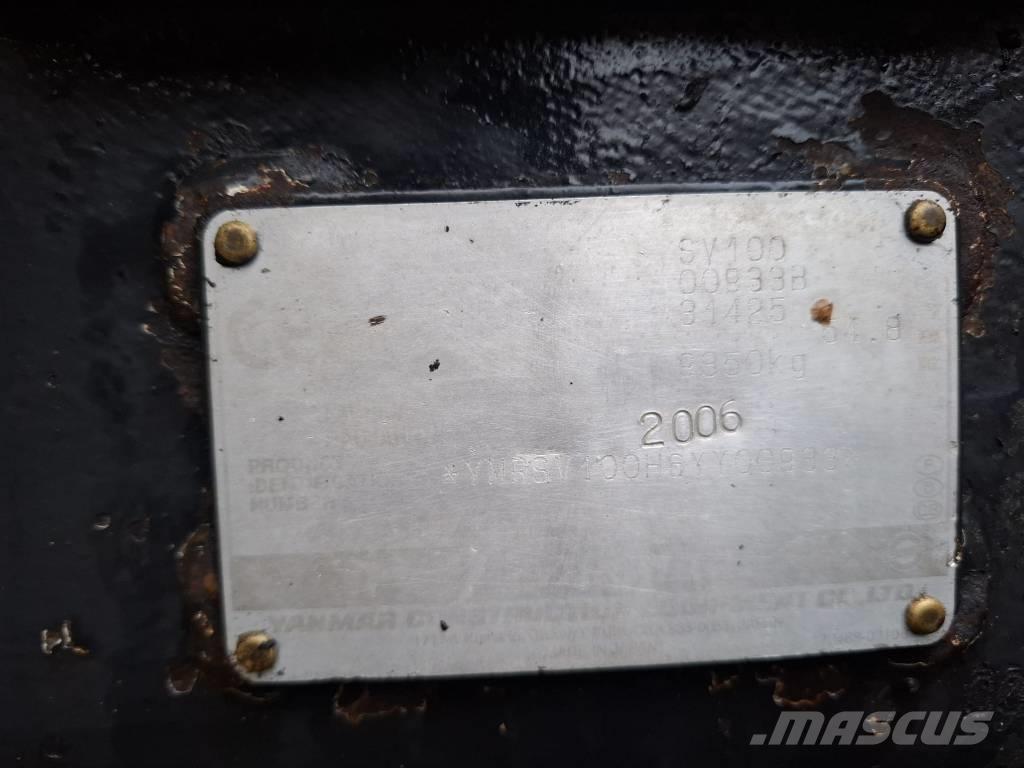 Yanmar SV 100 Midi rýpadla 7t - 12t