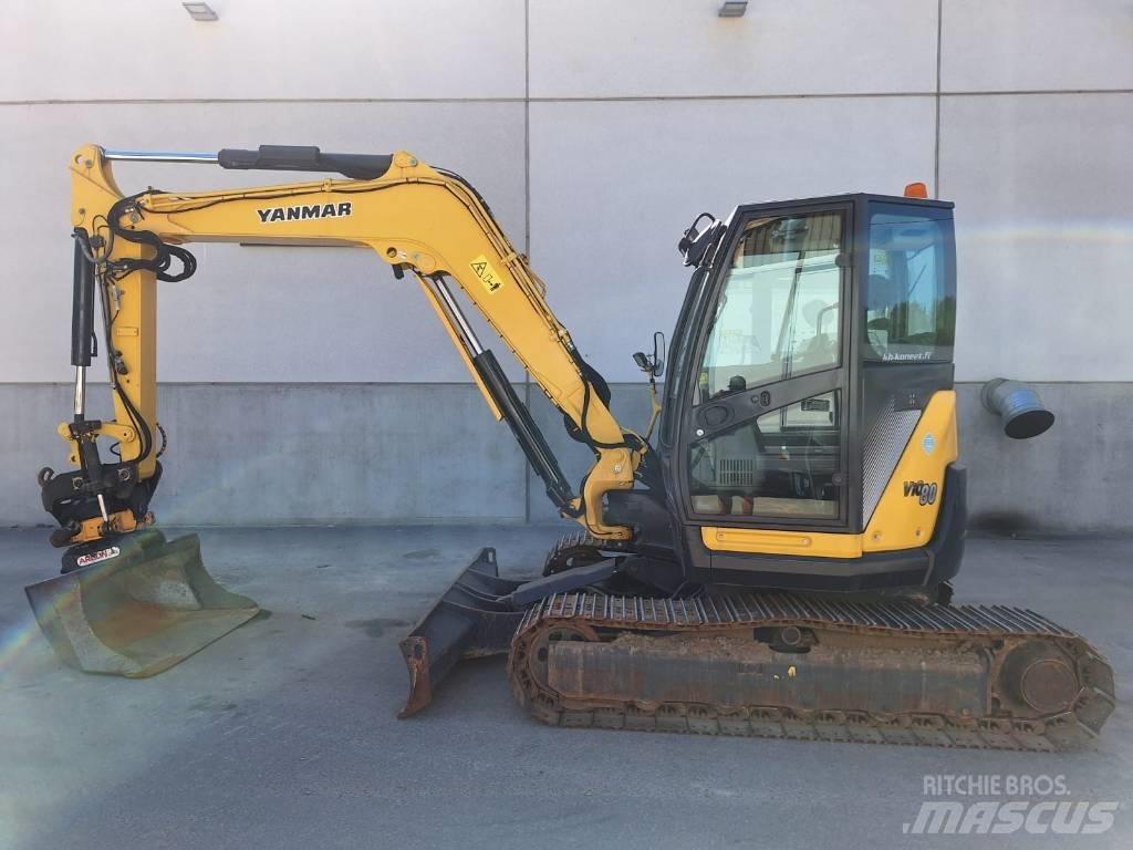 Yanmar Vio 80-1A Midi rýpadla 7t - 12t