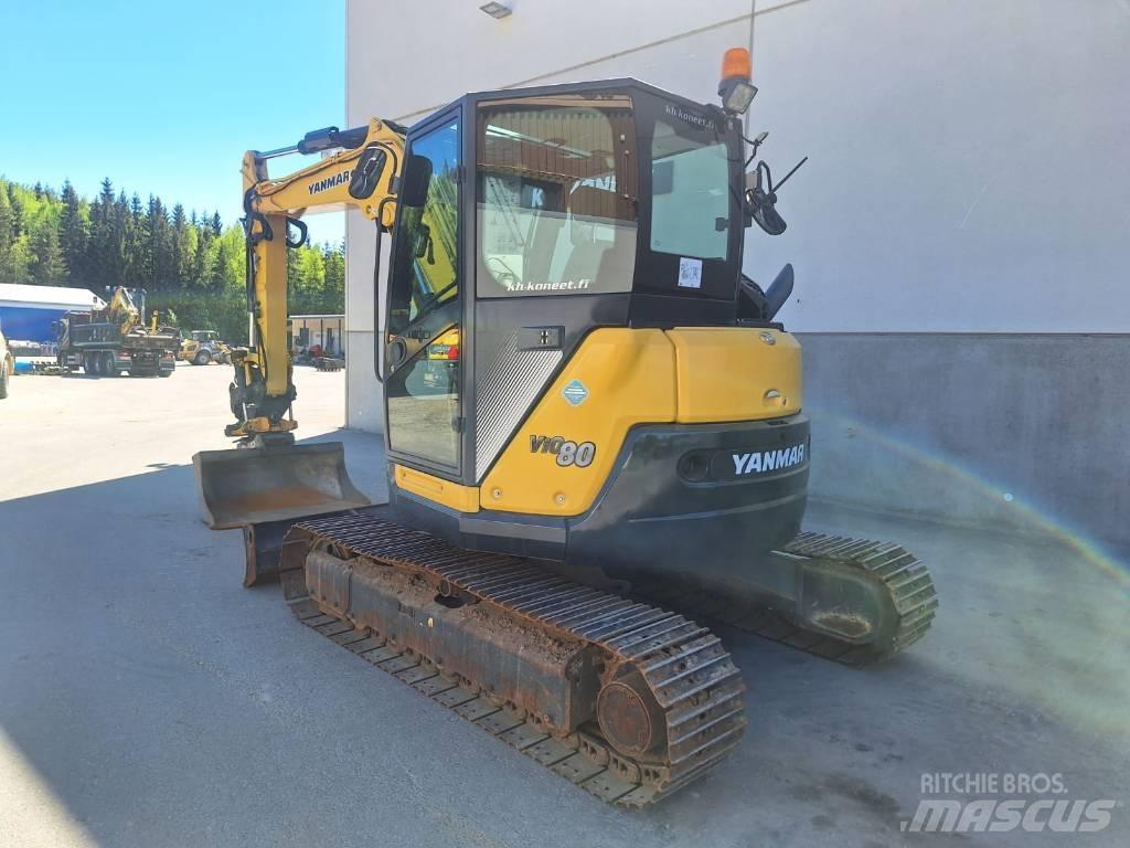 Yanmar Vio 80-1A Midi rýpadla 7t - 12t