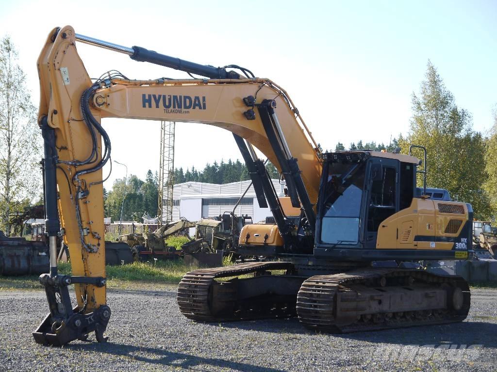 Hyundai HX 300 L Pásová rýpadla