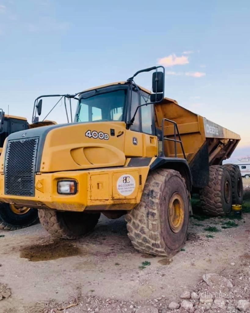John Deere 400 D Kloubové dempry
