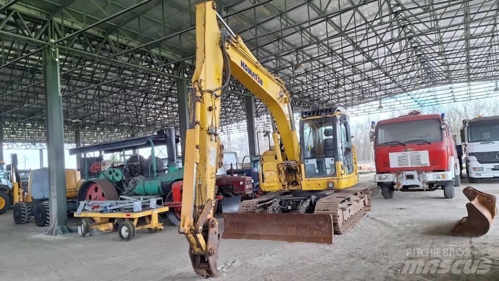 Komatsu 138US-8 Pásová rýpadla