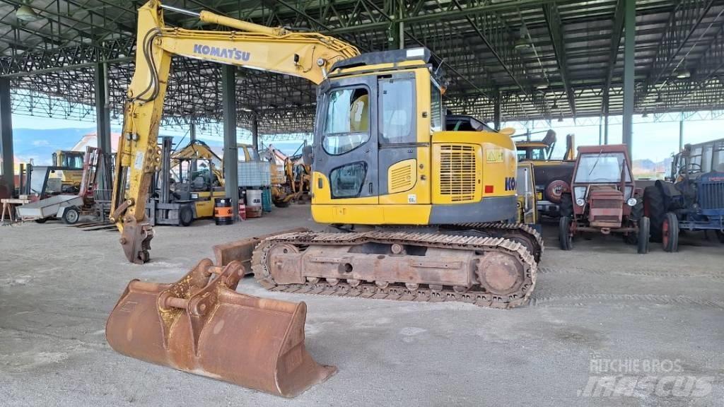 Komatsu 138US-8 Pásová rýpadla