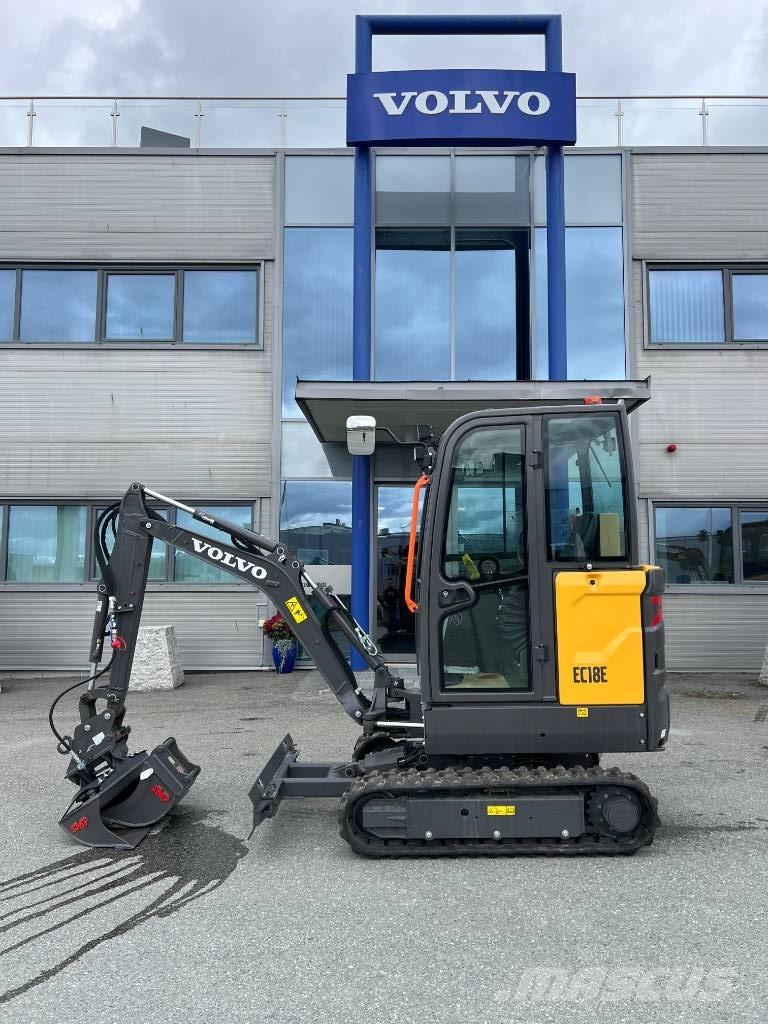 Volvo EC 18 E Mini rýpadla < 7t