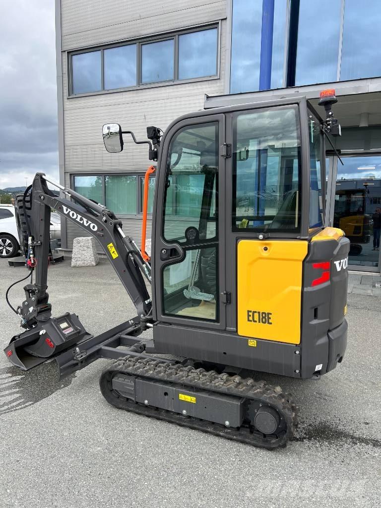 Volvo EC 18 E Mini rýpadla < 7t