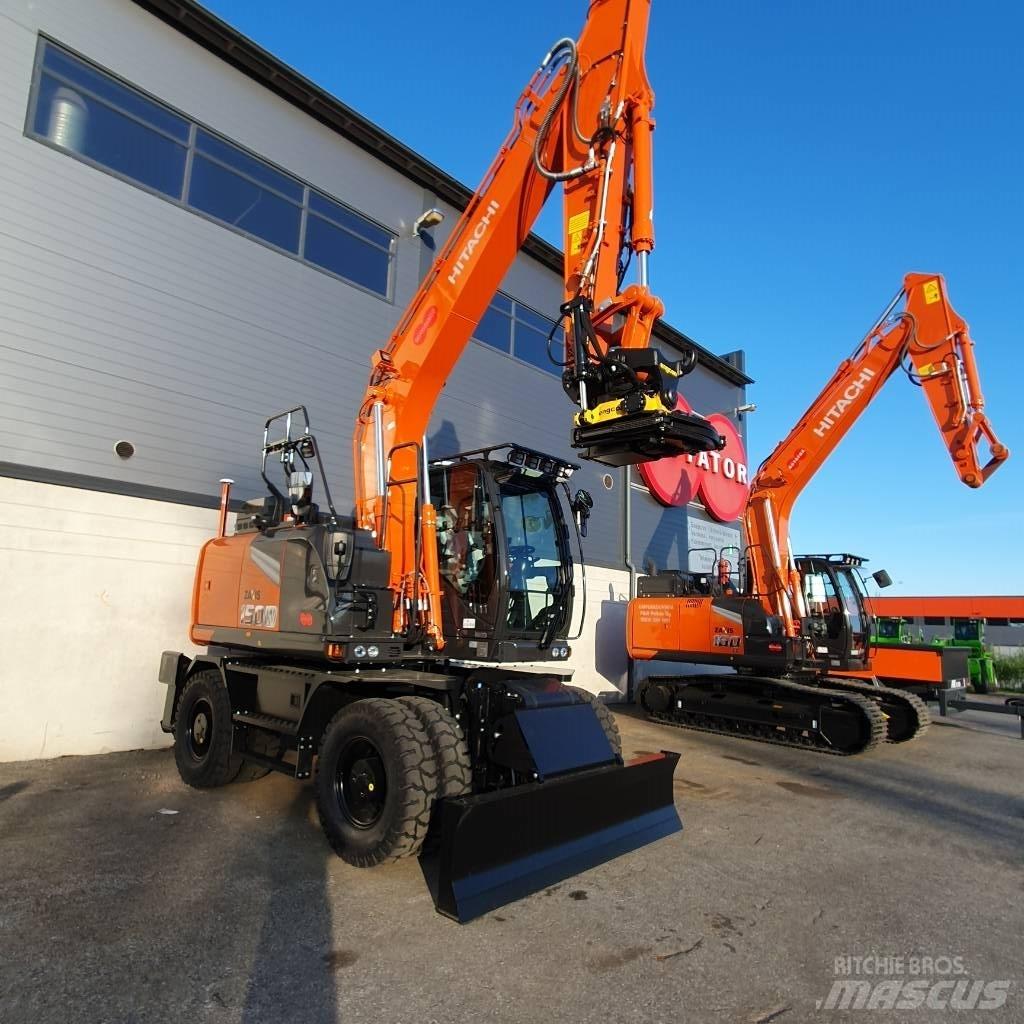 Hitachi ZX150W-7 Kolová rýpadla