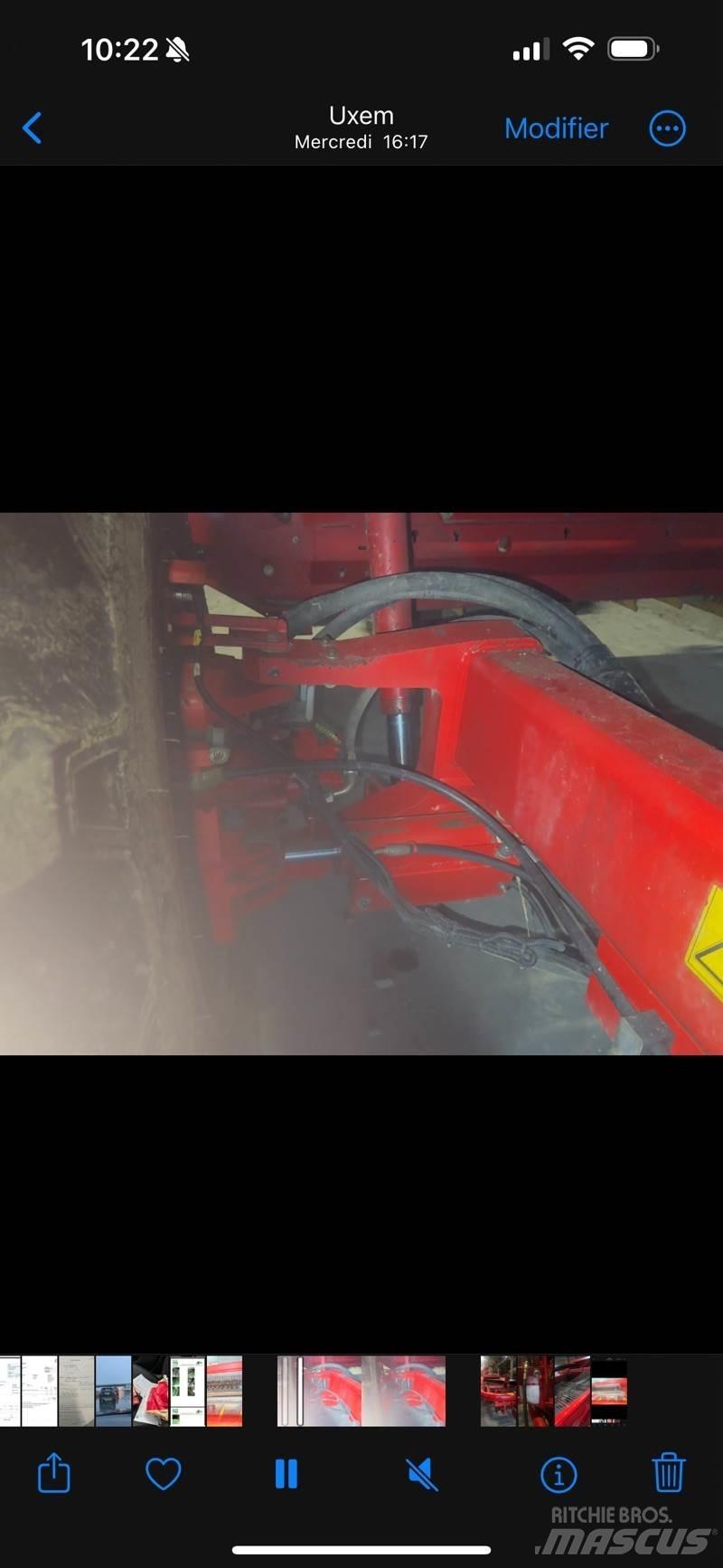 Grimme gt170 Cibulové kombajny