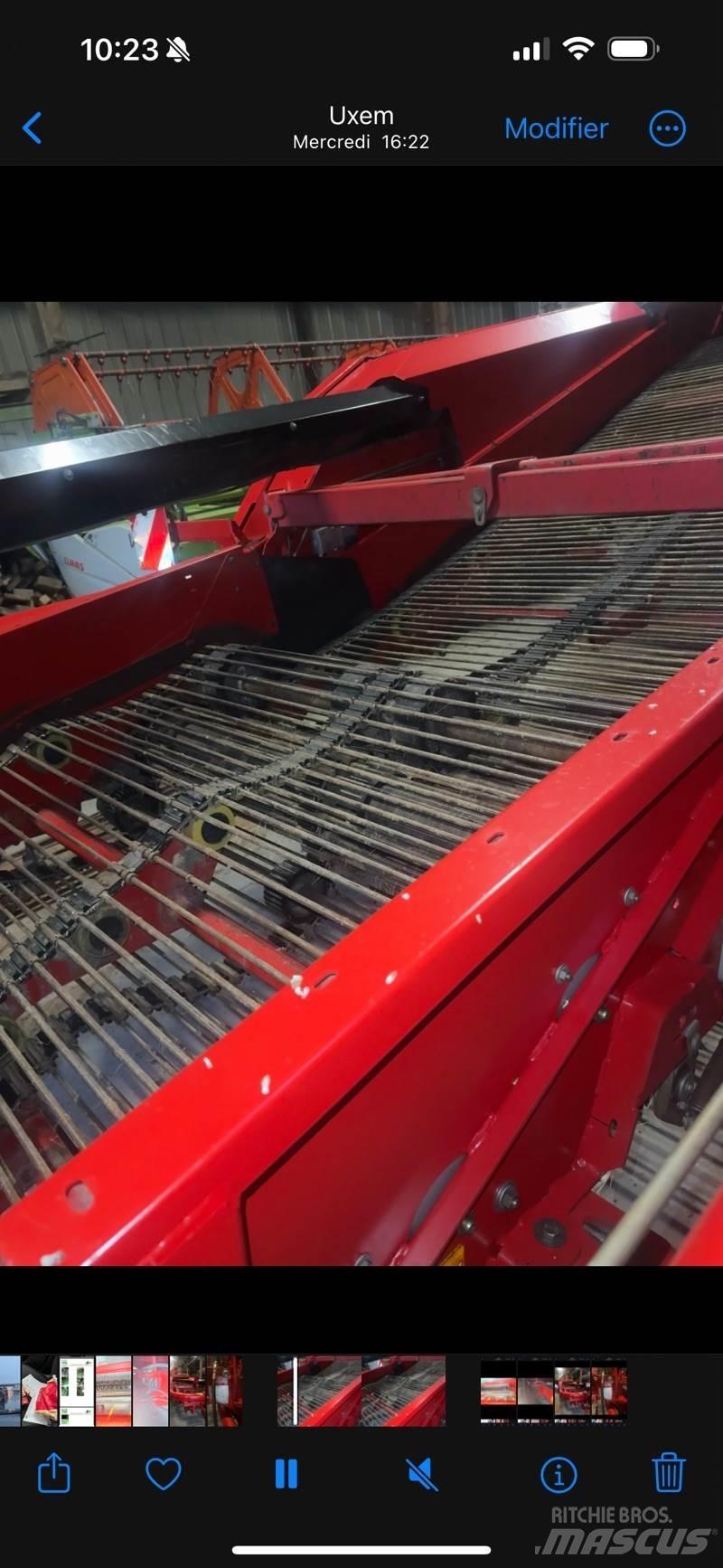 Grimme gt170 Cibulové kombajny