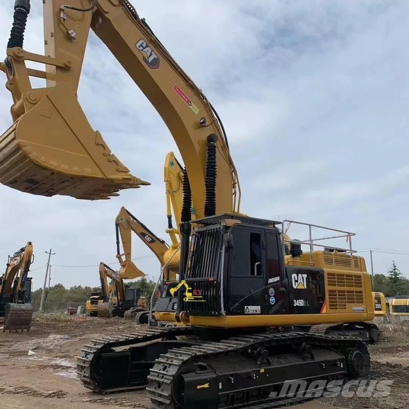 CAT 349 D Pásová rýpadla
