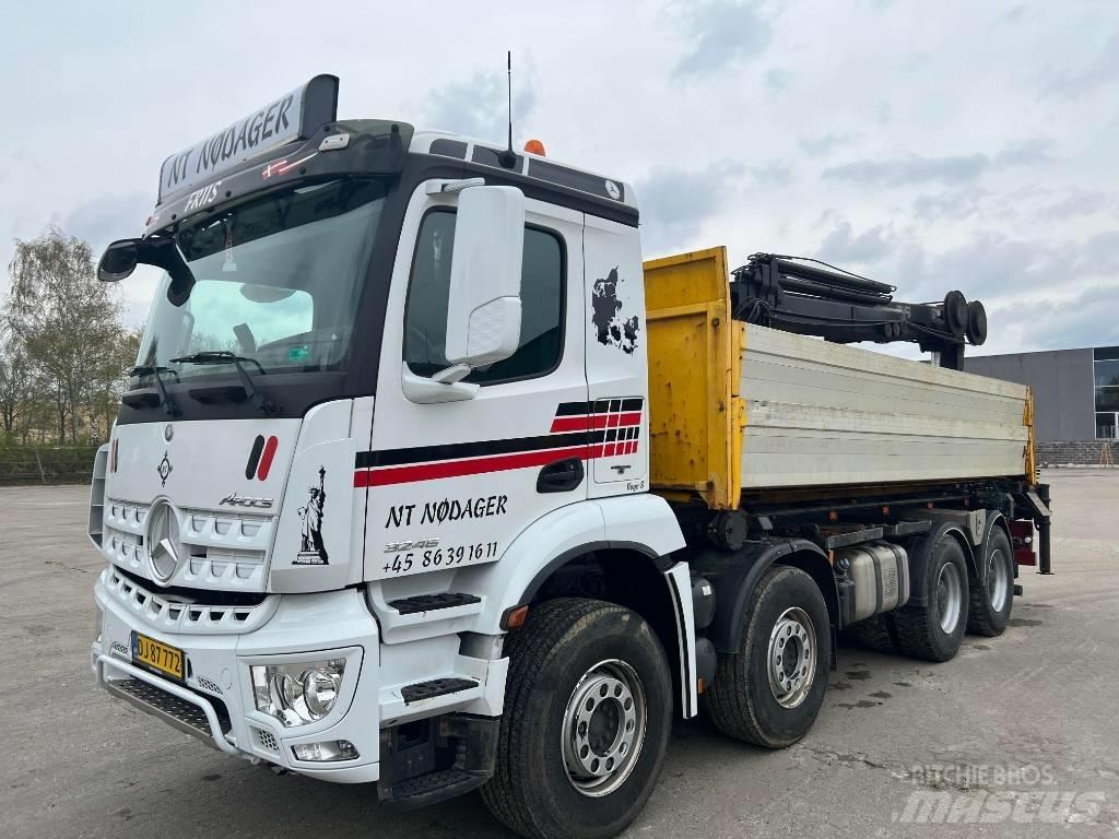 Mercedes-Benz 3246 Autojeřáby, hydraulické ruky