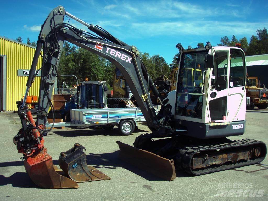 Terex TC 50 Mini rýpadla < 7t