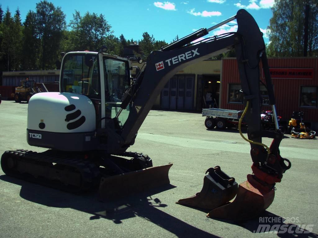 Terex TC 50 Mini rýpadla < 7t