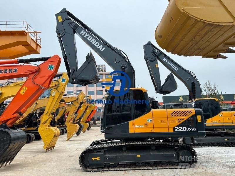 Hyundai R220LC-9S Pásová rýpadla
