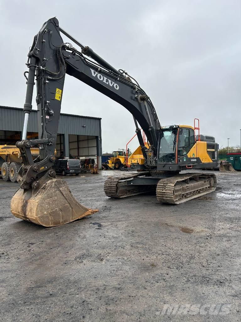 Volvo EC 380 EL Pásová rýpadla