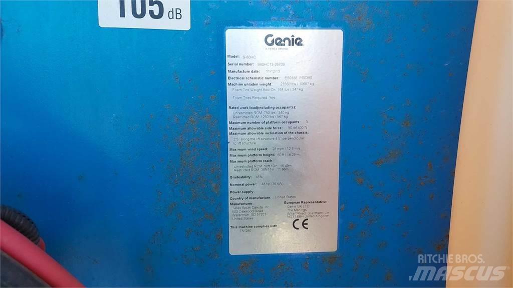 Genie S60HCE Teleskopické plošiny
