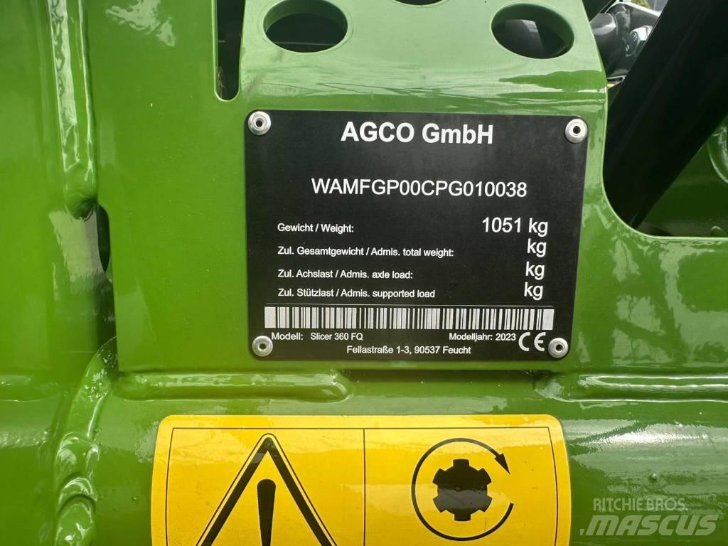 Fendt Slicer 360 FQ Žací stroje