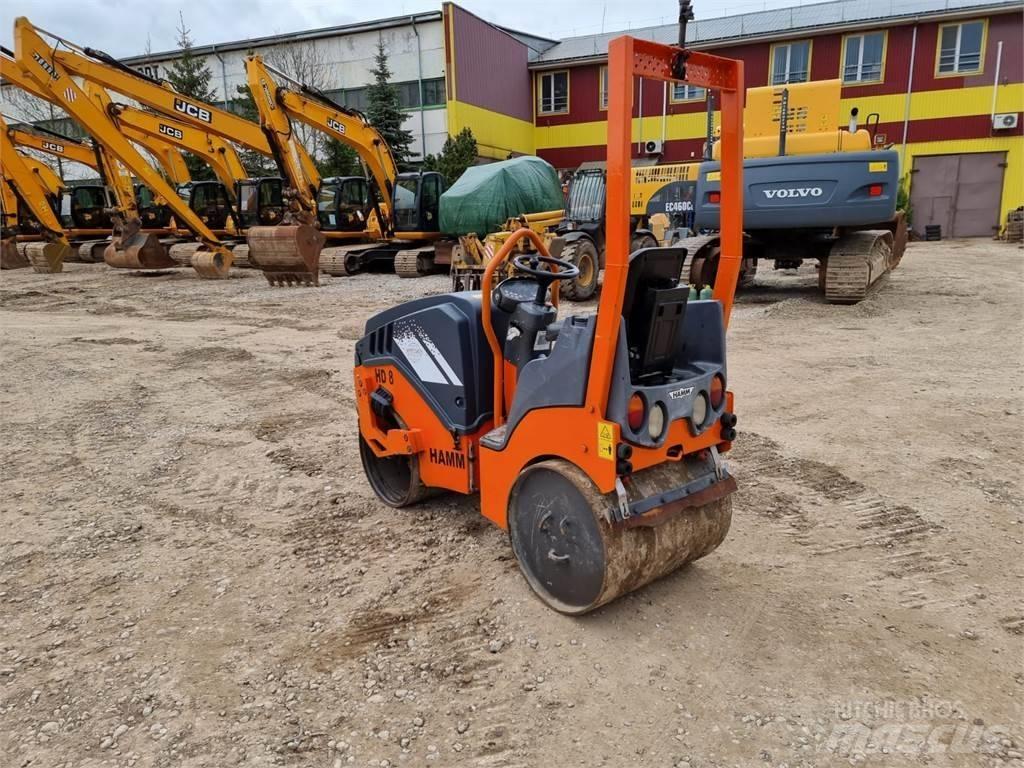 Hamm HD 8 VV Tandemové válce