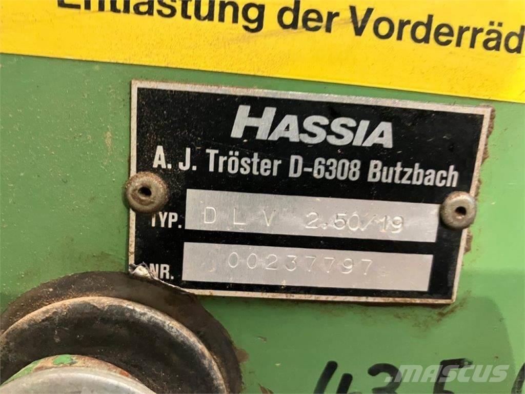 Hassia DLV 250/19 Mechanické secí stroje