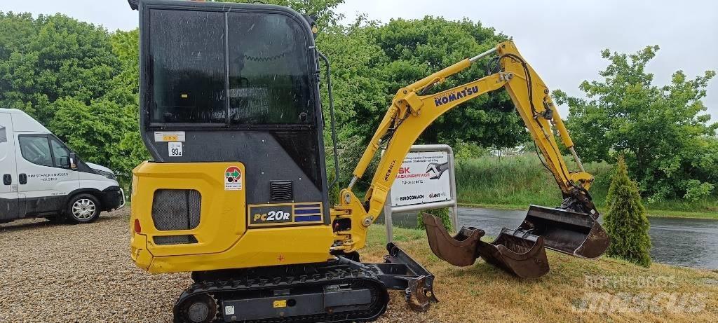 Komatsu PC20 R Mini rýpadla < 7t