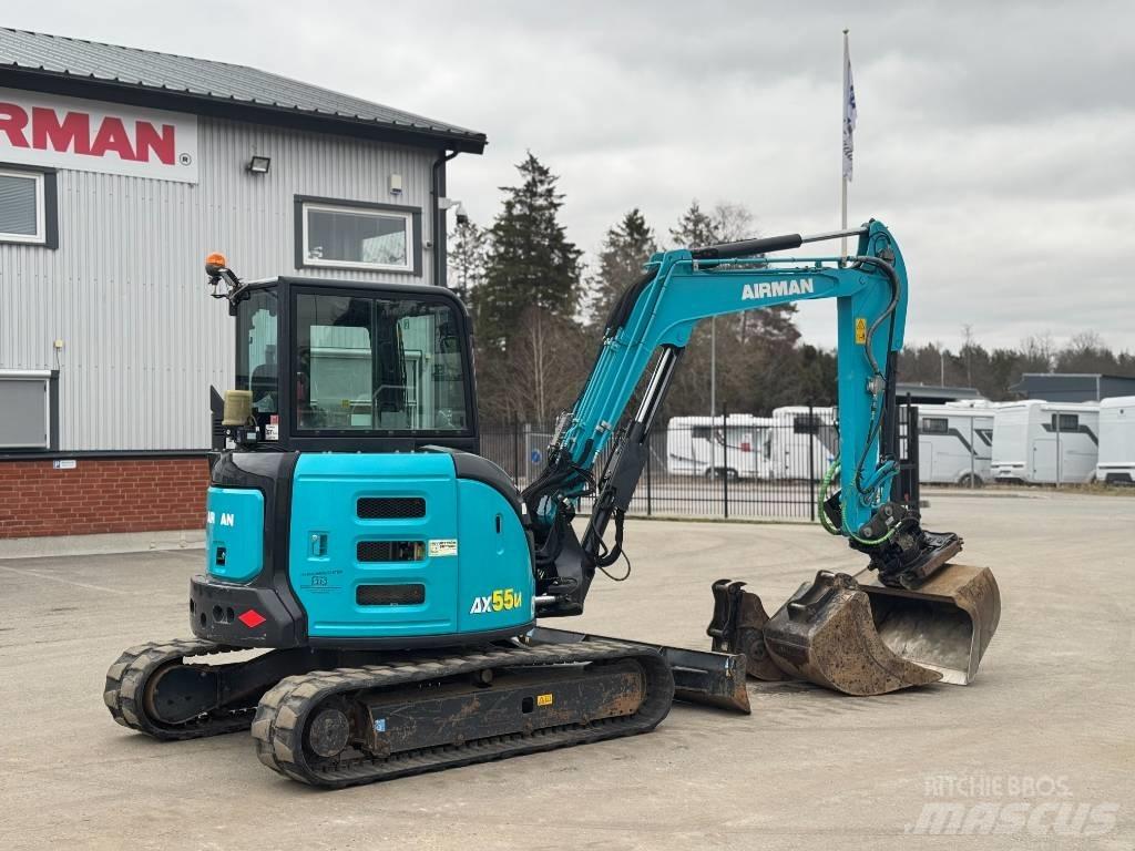 Airman AX 55 Mini rýpadla < 7t