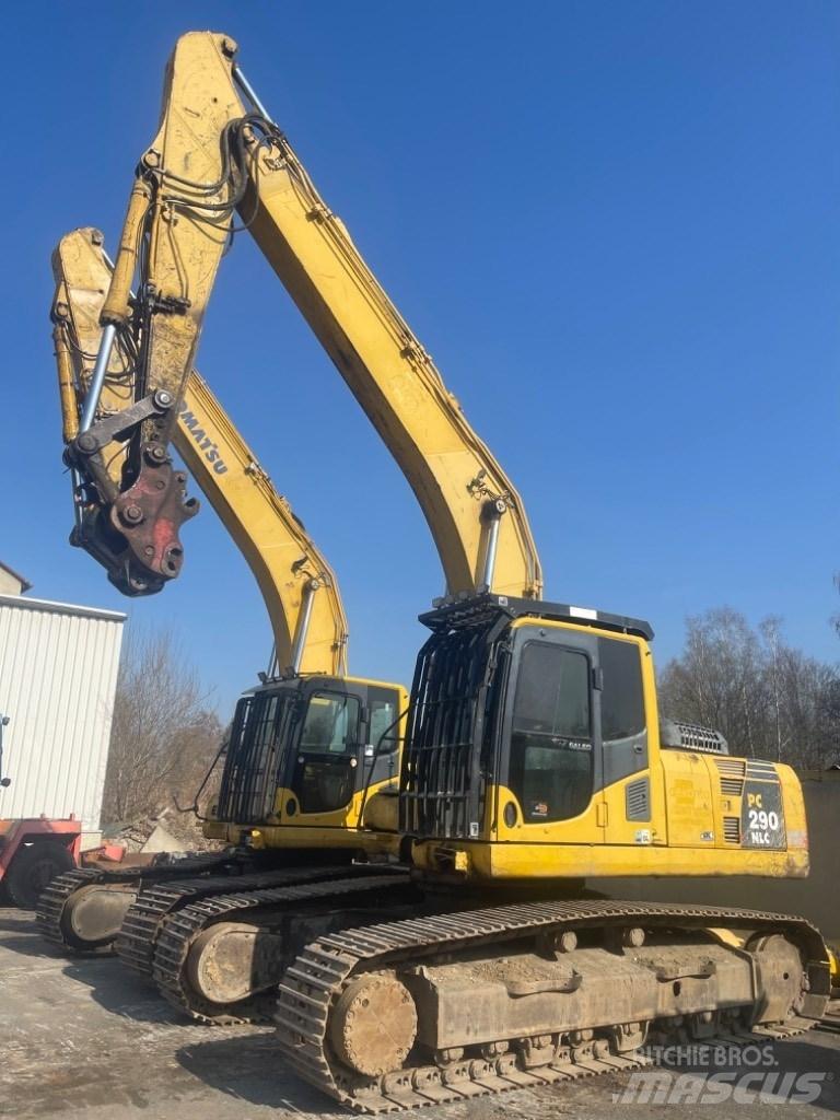 Komatsu PC 290 NLC-8 Pásová rýpadla