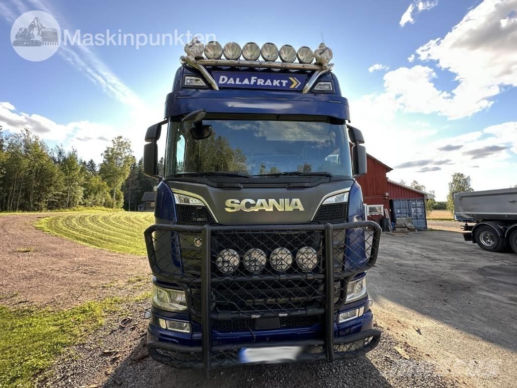 Scania R 650 Vozy na přepravu kmenů