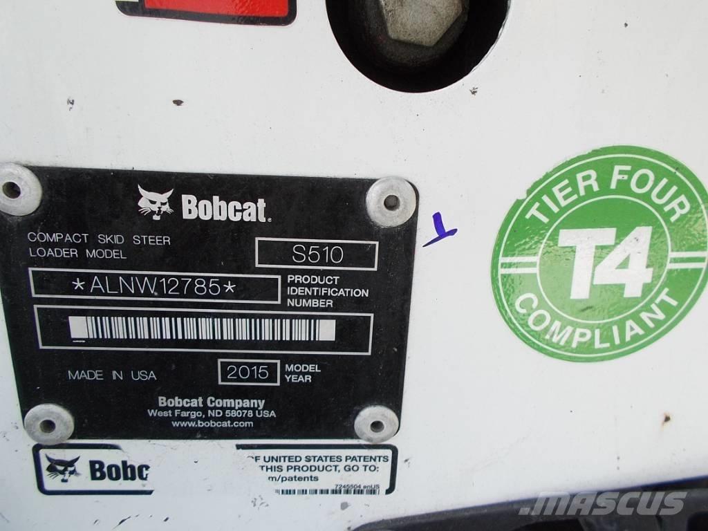 Bobcat S510 Smykem řízené nakladače