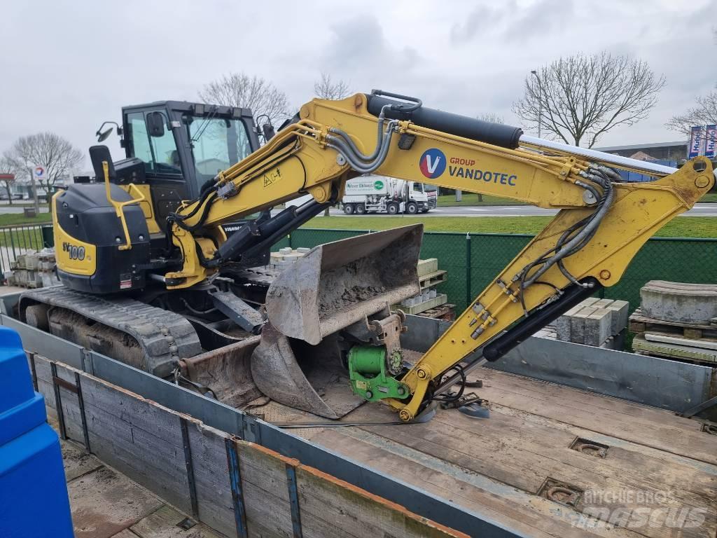 Yanmar SV 100 Midi rýpadla 7t - 12t