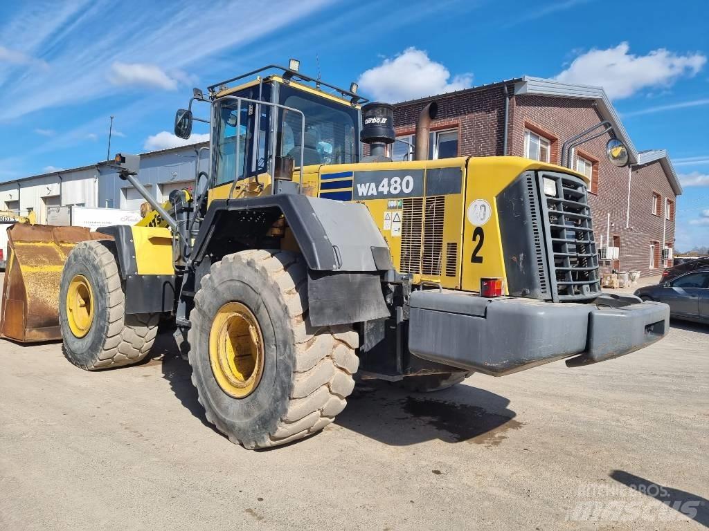Komatsu WA 480-6 Kolové nakladače