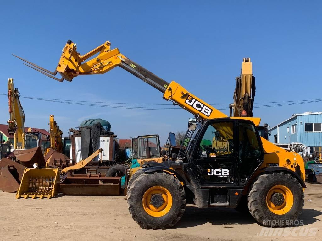 JCB 531-70 Teleskopické nakladače pro zemědělství