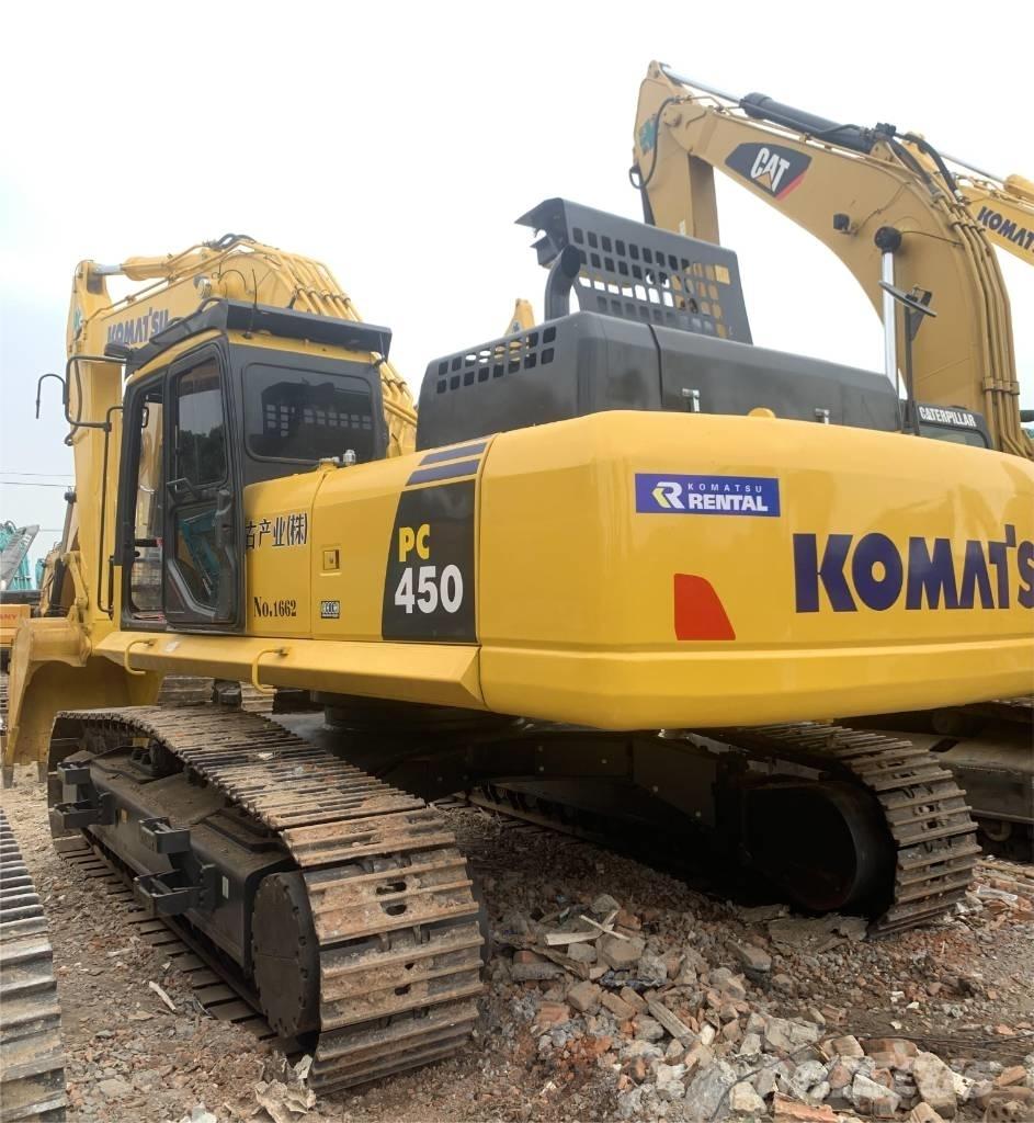 Komatsu PC 450-8 Pásová rýpadla
