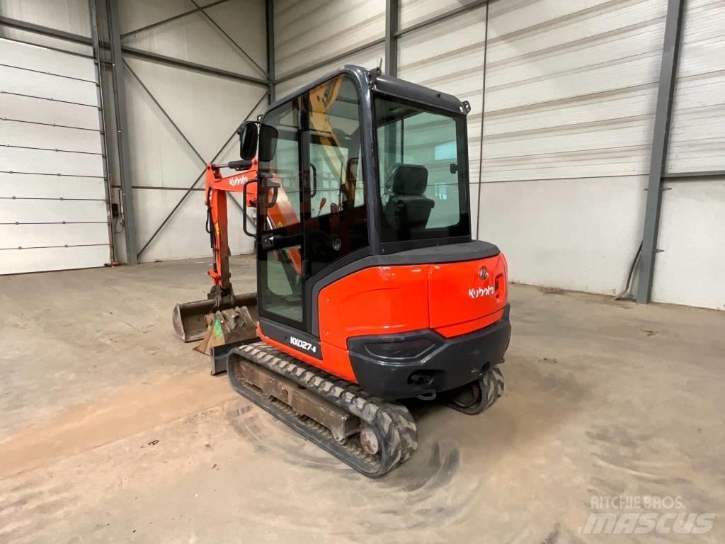 Kubota KX 027-4 Mini rýpadla < 7t