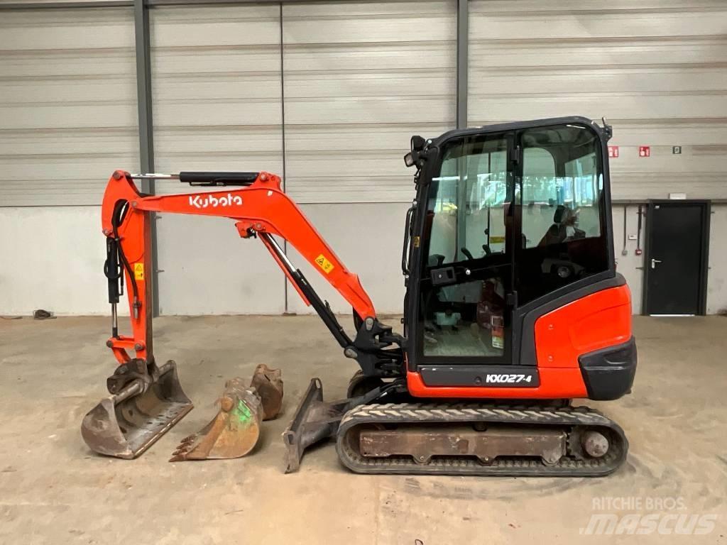 Kubota KX 027-4 Mini rýpadla < 7t