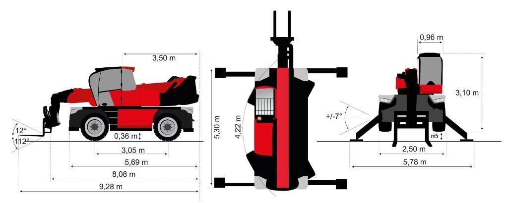 Manitou MRT 2660 Teleskopické manipulátory