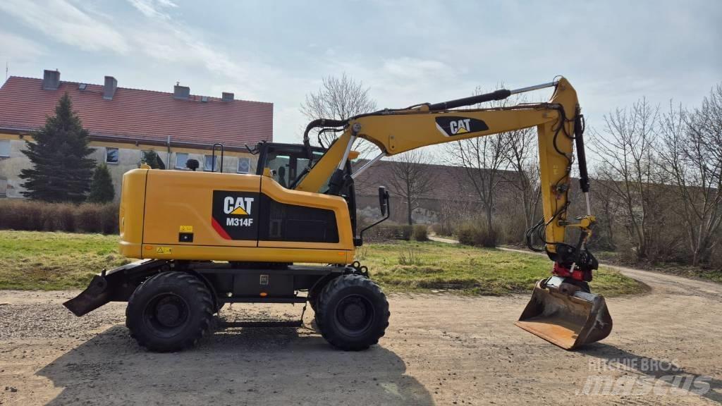 CAT M 314 F Kolová rýpadla