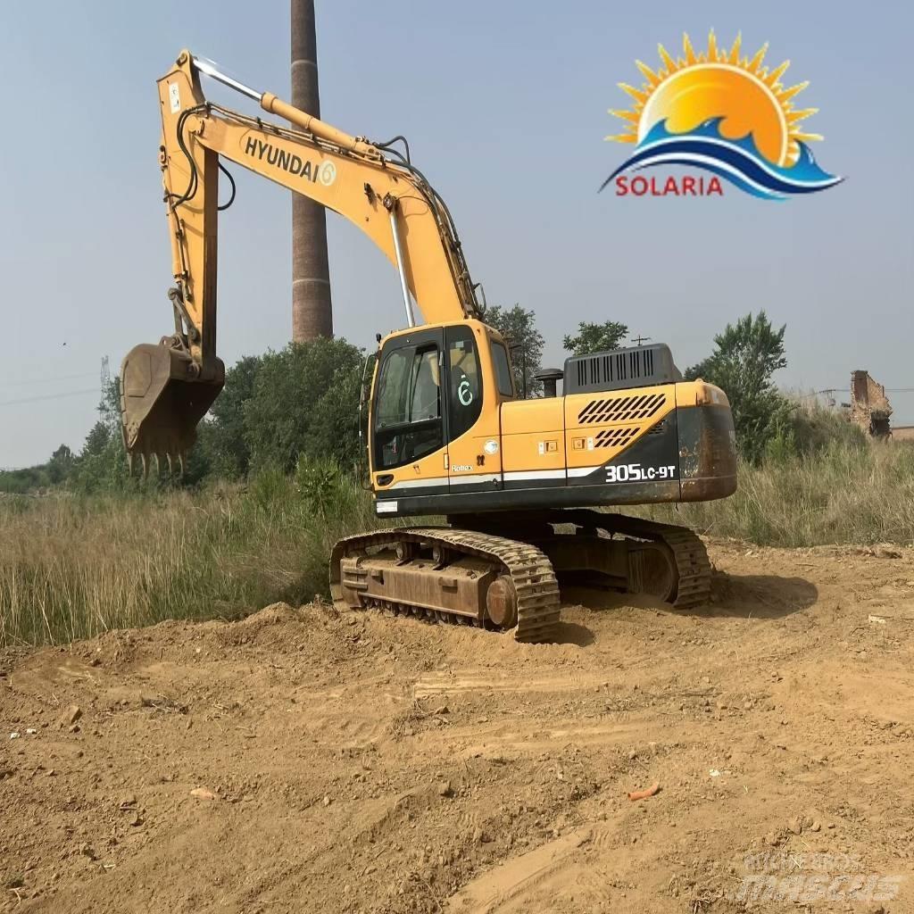 Hyundai R 305LC-9T Pásová rýpadla