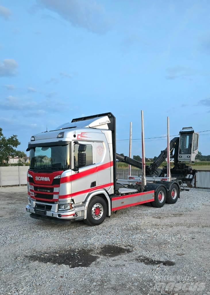 Scania R 540 Autojeřáby, hydraulické ruky