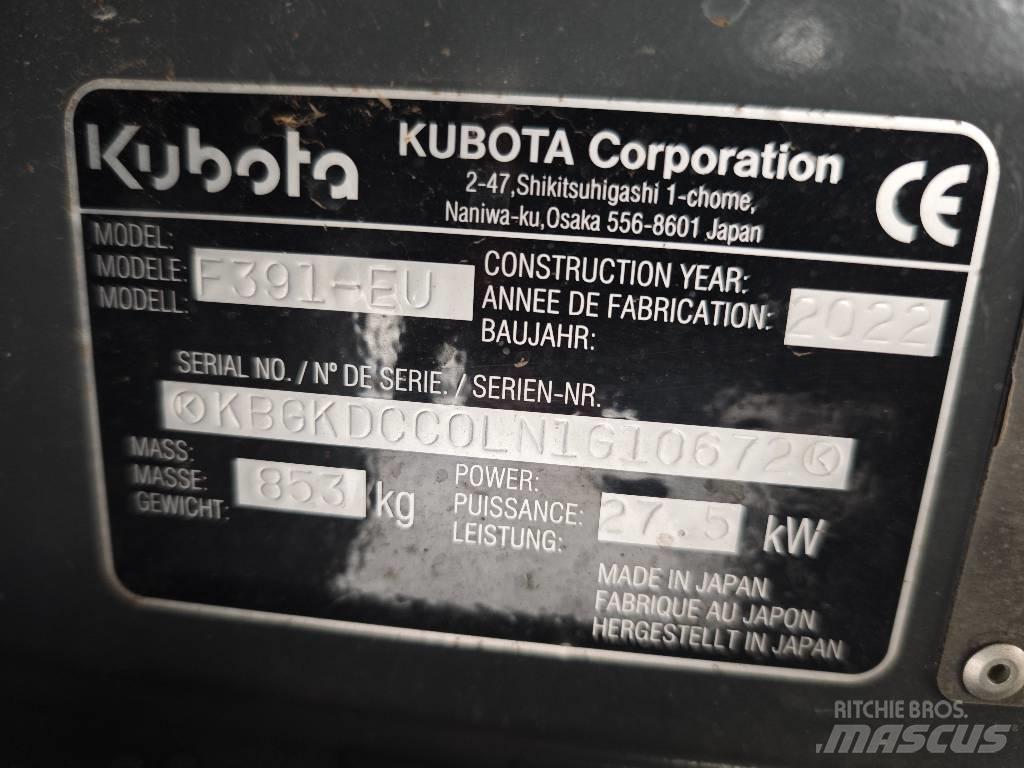 Kubota F 391 Samojízdné sekačky