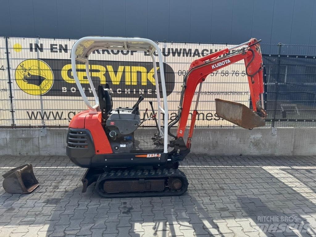 Kubota Kx 36-2 Mini rýpadla < 7t