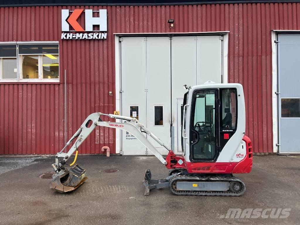 Takeuchi TB 216 Mini rýpadla < 7t