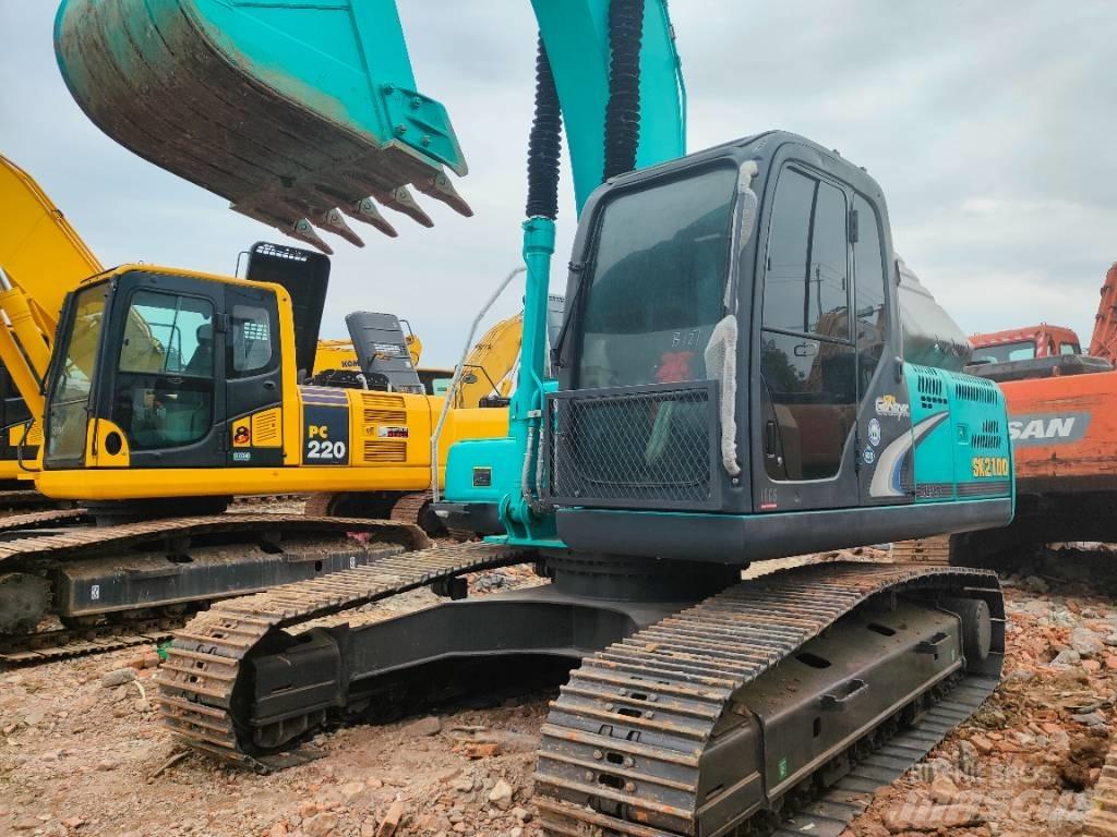 Kobelco SK 210 D Pásová rýpadla