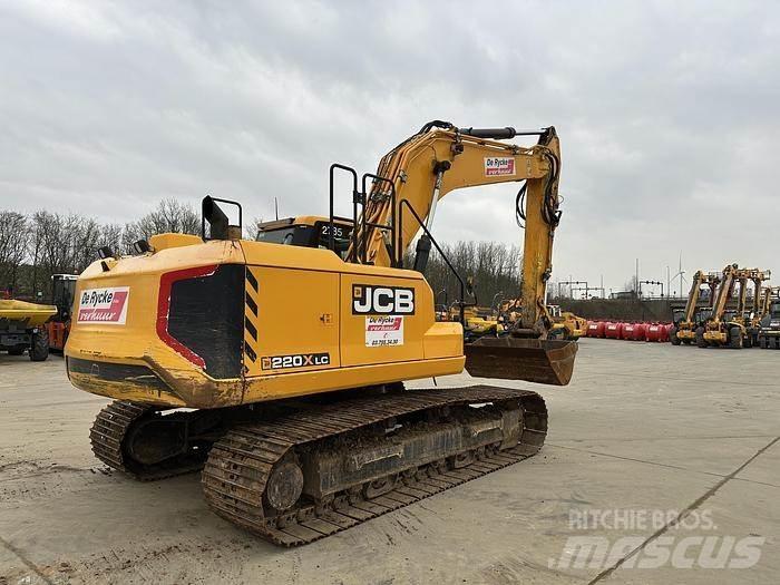 JCB 220X-LC Pásová rýpadla
